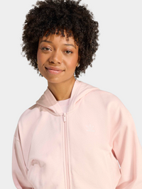 Essentials French Terry Cropped Zip Hoodie