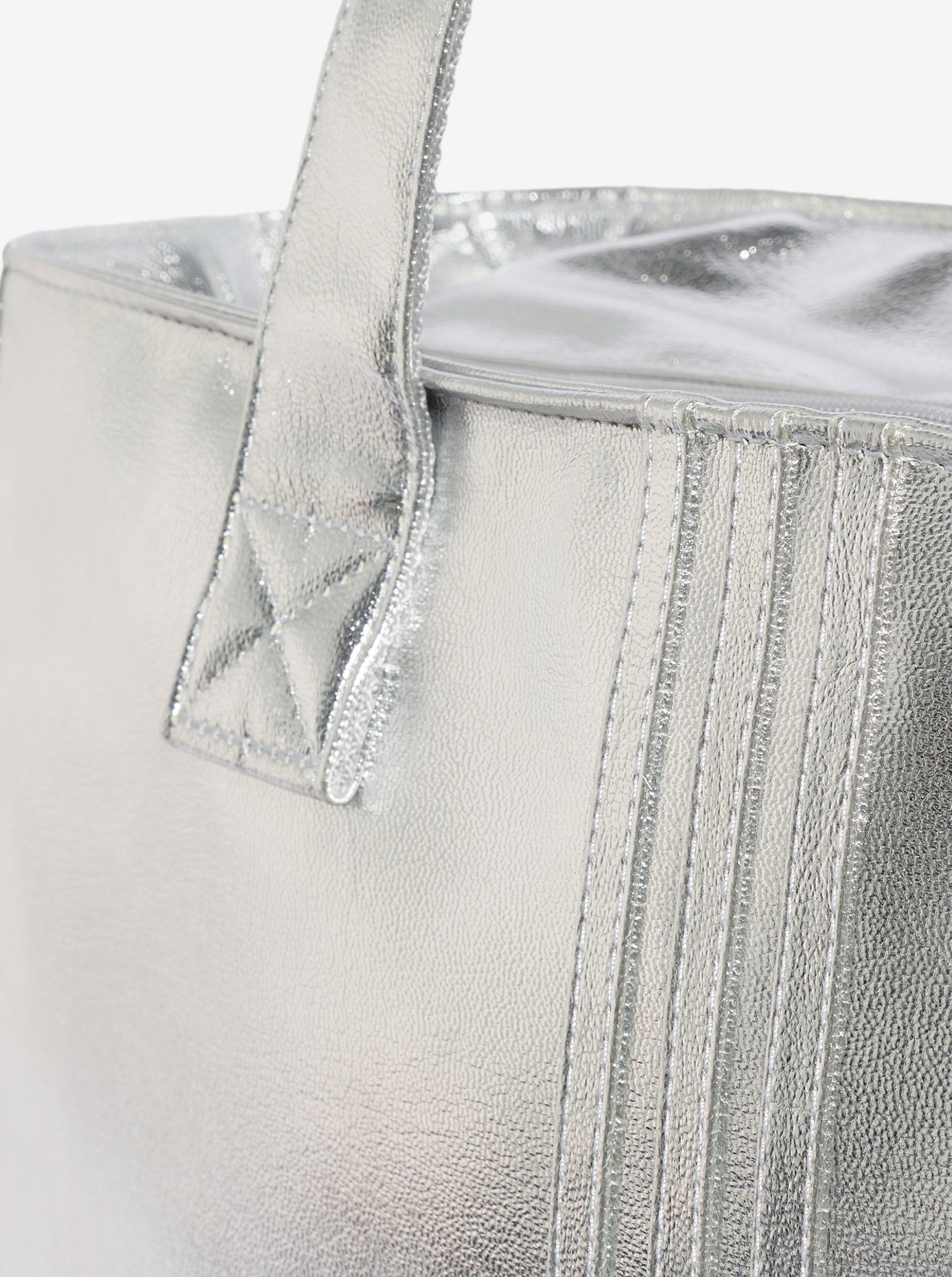 Metallic Shopper