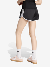 Satin 3-Stripes Sprinter Shorts