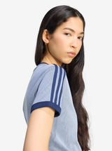 Heather 3-Stripes Cali Tee