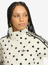 Satin Polka Dots Track Top
