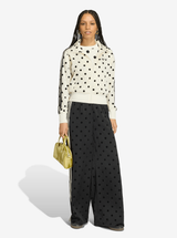 Satin Polka Dots Track Top
