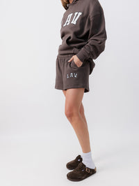 Applique Fleece Shorts