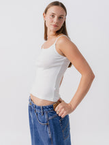Pointelle Tank