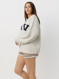 Jaquard Knit in Vintage Cream