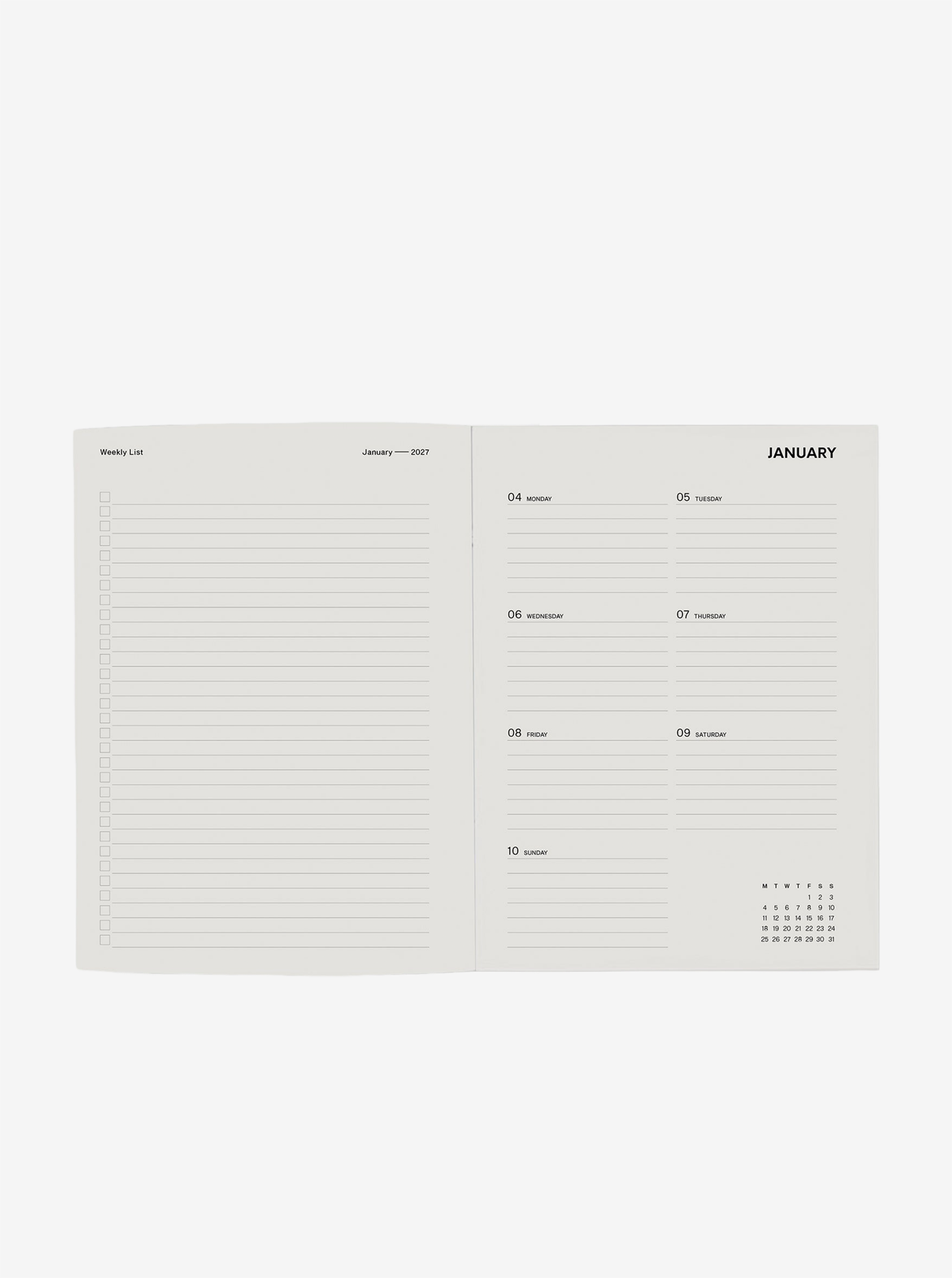 Father Rabbit 2027 Diary