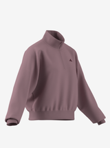 3-Stripes Studio Fleece Half Zip Sweat