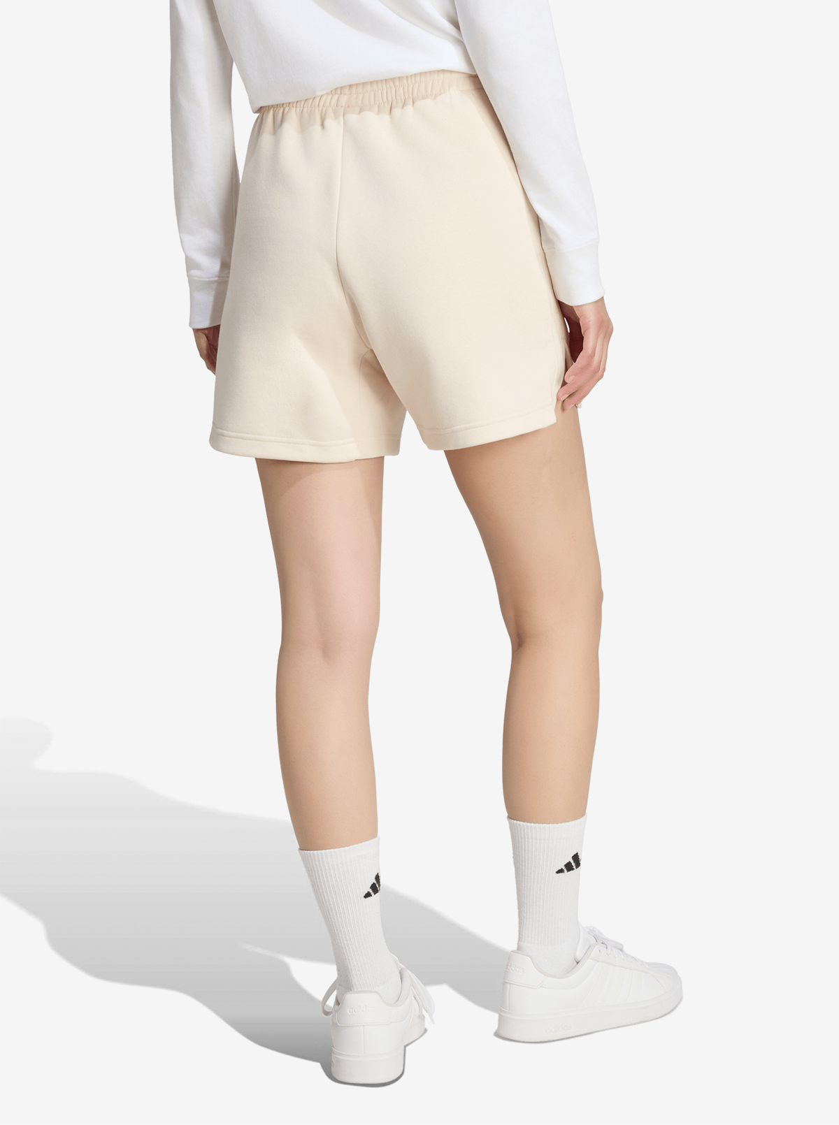 3 Stripes Studio Fleece Loose Shorts