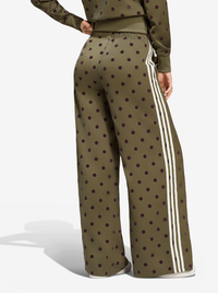 Satin Polka Dots Wide Leg Pant