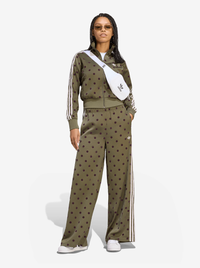 Satin Polka Dots Wide Leg Pant