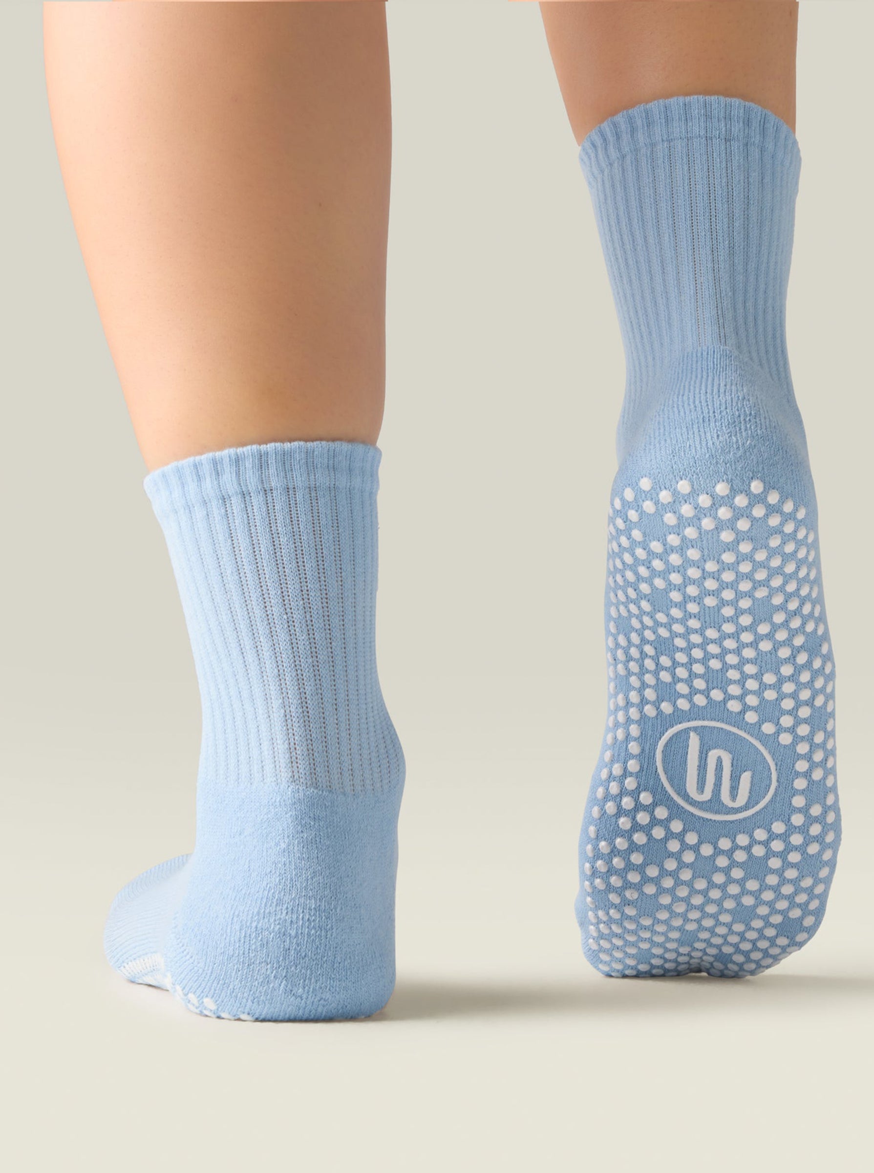Crew Non Slip Grip Socks