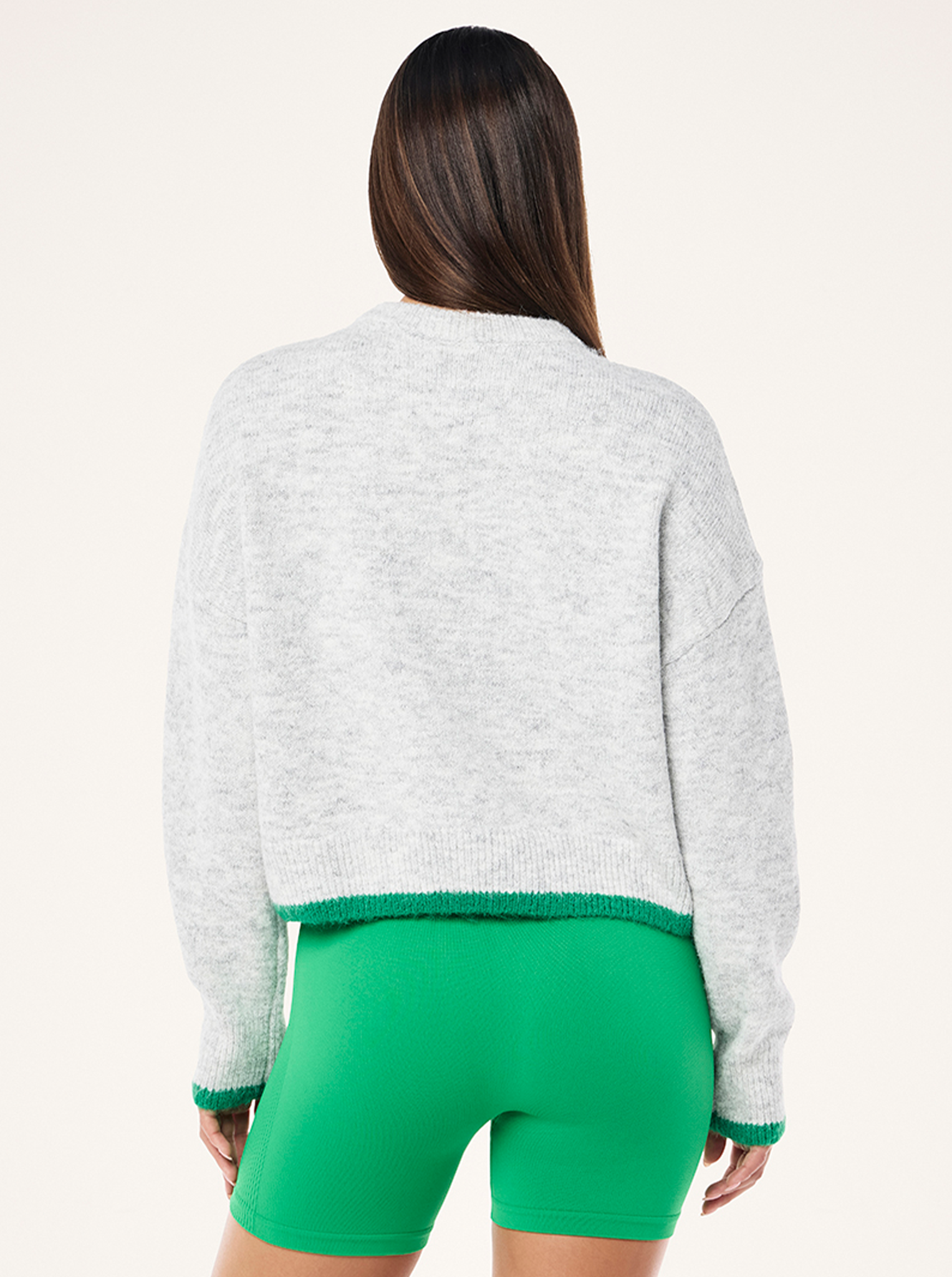 Marquee Knit In Grey Marle