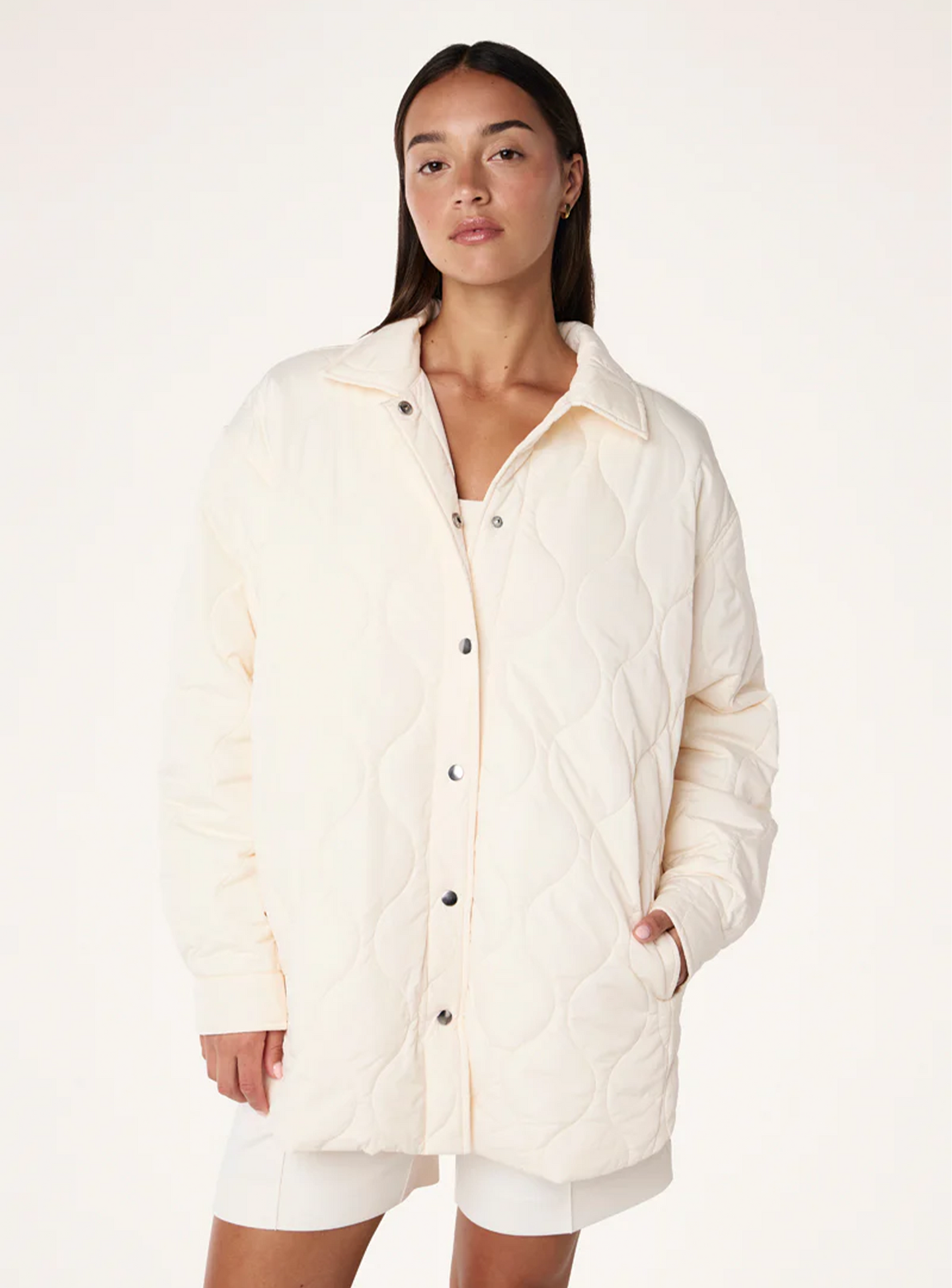 Moment Jacket in Whisper White