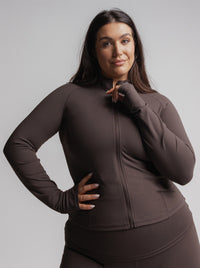 Movement Jacket in Coffee Bean