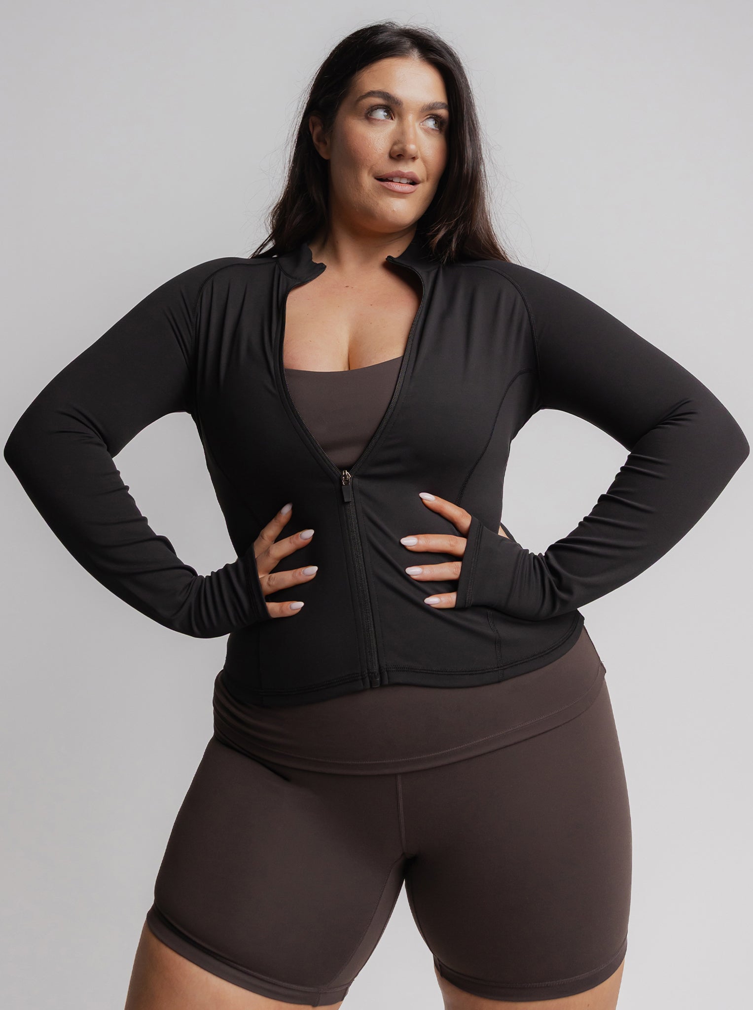 Movement Jacket in Black