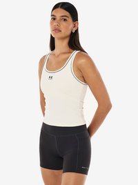 Nexus Rib Tank in Whisper White & Smokestone