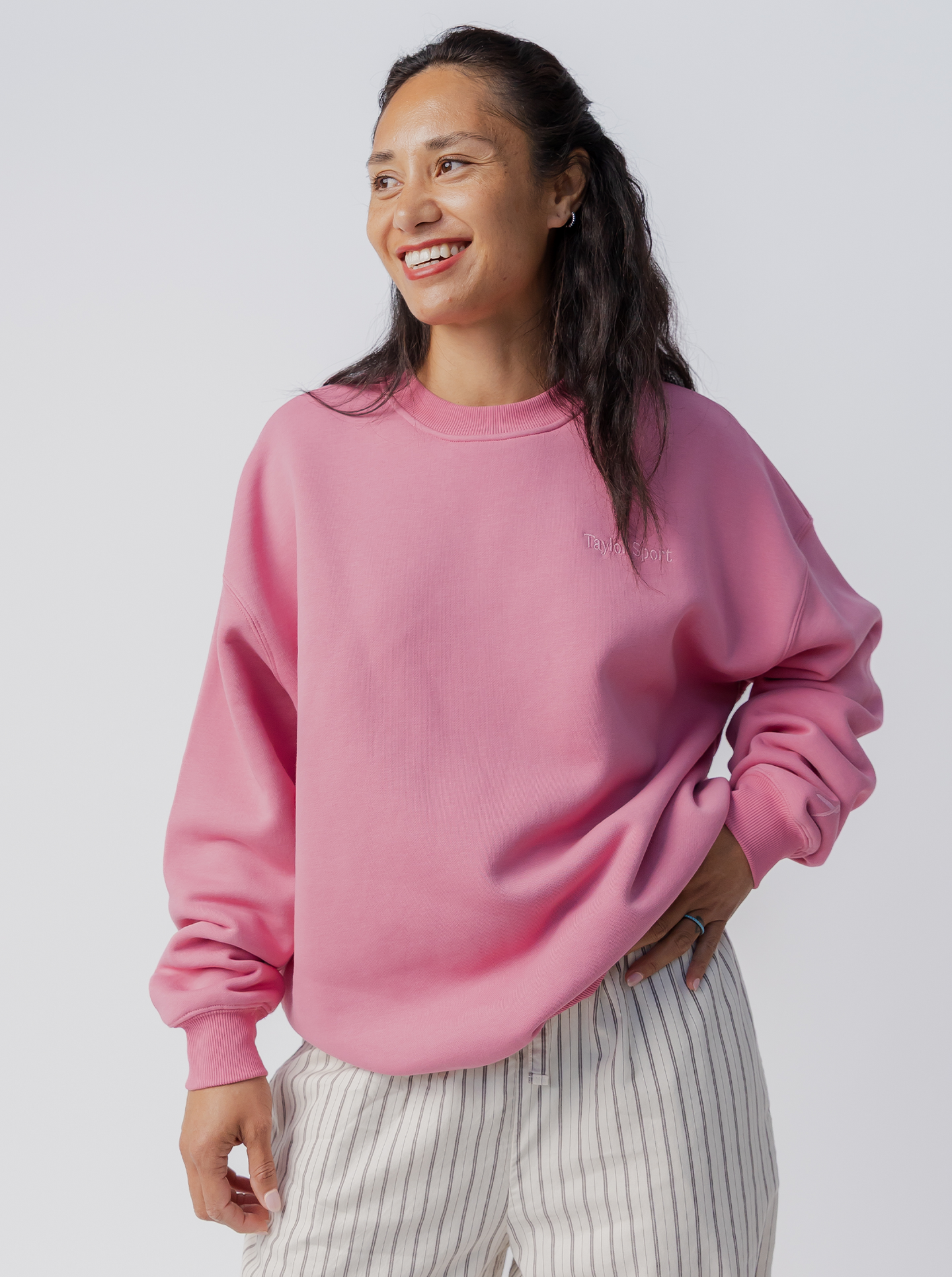 Taylor Sport x Pink Ribbon Heritage Crew