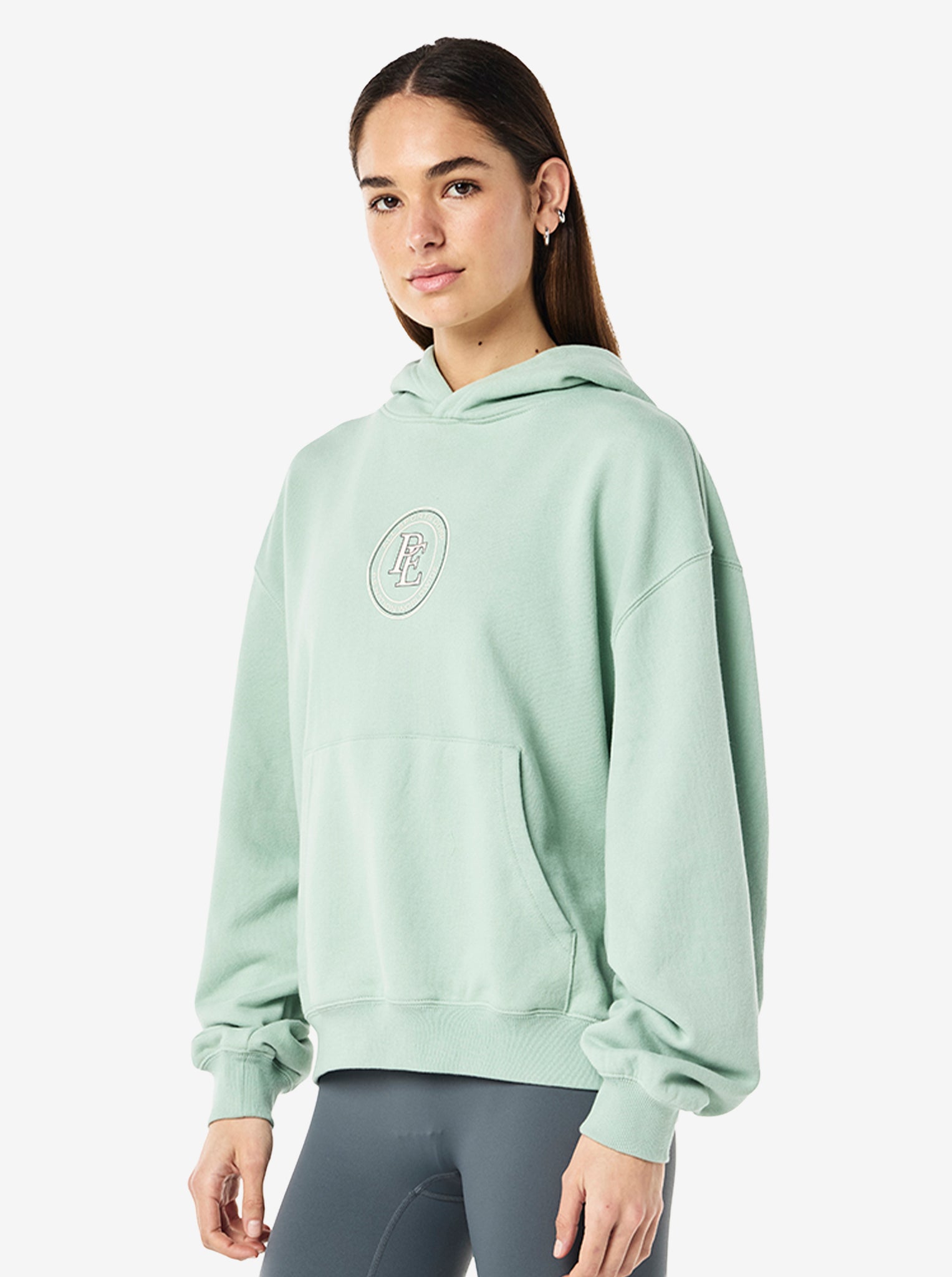 Pulse Hoodie in Dusty Mint