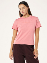 Rewind Tee in Washed Dusty Pink