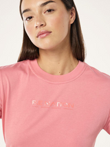 Rewind Tee in Washed Dusty Pink