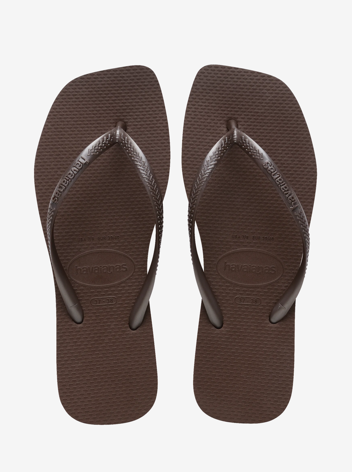 Slim Square Flip Flops Womens