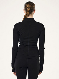 Social Club Zip Jacket in Black