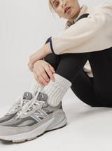 Scrunch Socks White