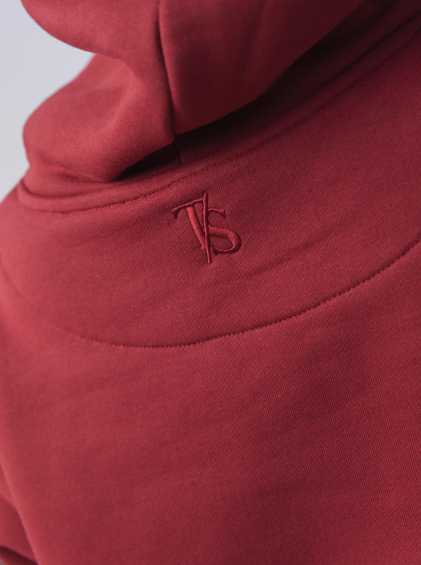 Heritage Hoodie in Rosewood