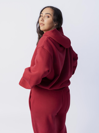 Heritage Hoodie in Rosewood