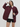 Quilted Jacket in Mulberry