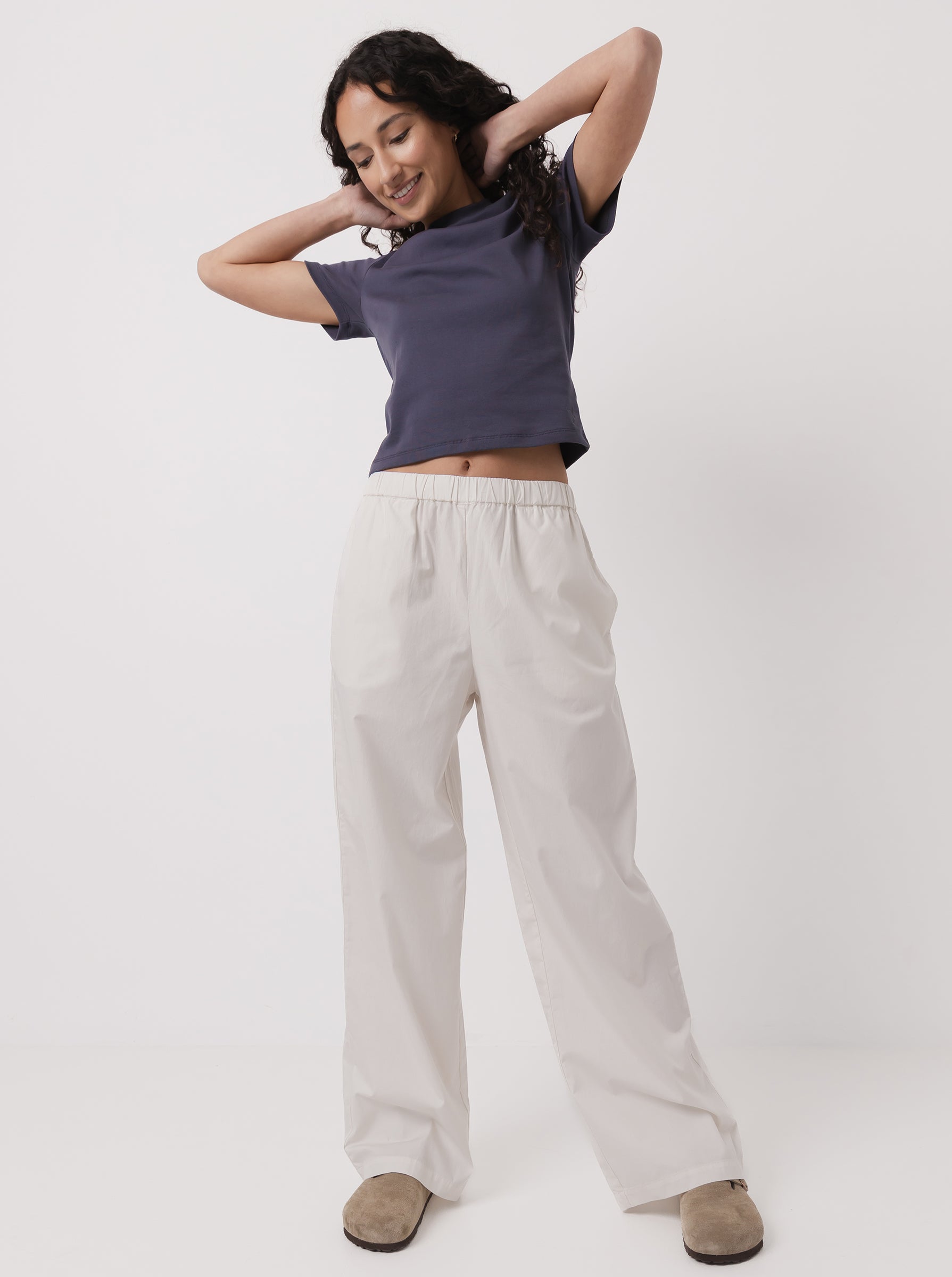 Everyday Pants in Off White