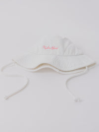 Holiday Bucket Hat in Off White