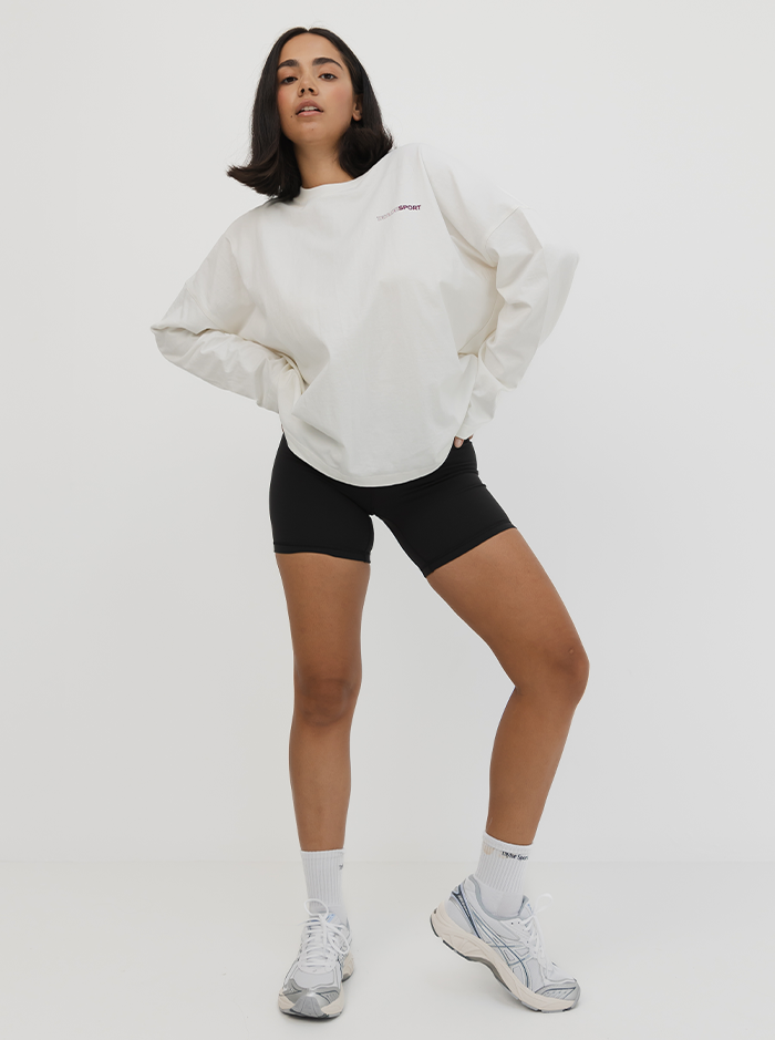 Essential Long Sleeve In White