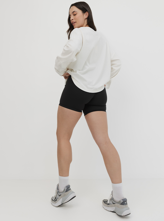 Essential Long Sleeve in White