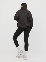 Quarter Zip in Pepper
