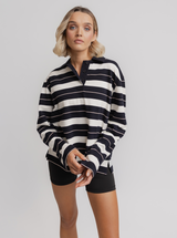Heritage Jersey in Midnight Stripe