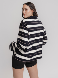 Heritage Jersey in Midnight Stripe