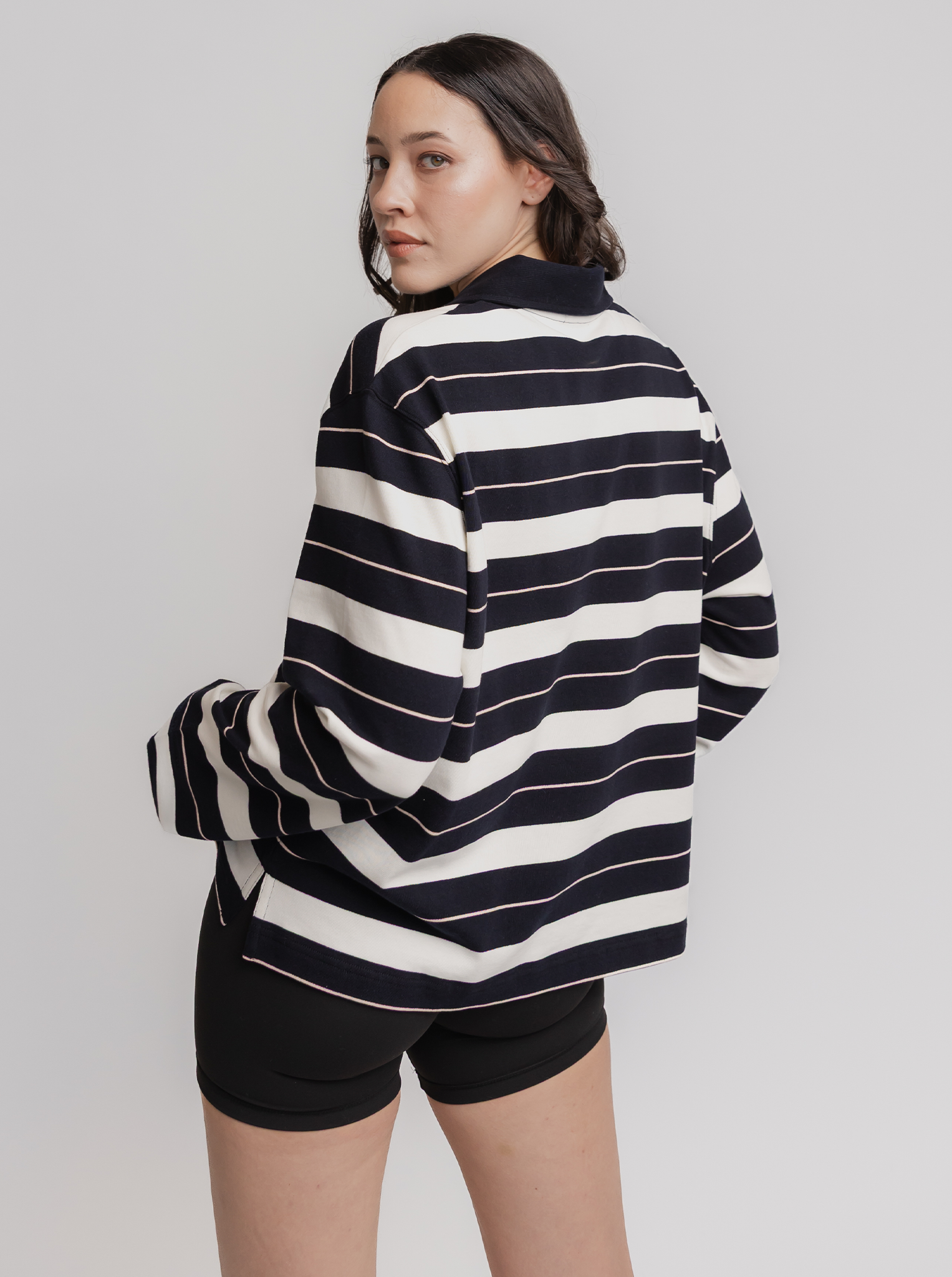 Heritage Jersey in Midnight Stripe