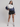 Retro Windbreaker in Midnight