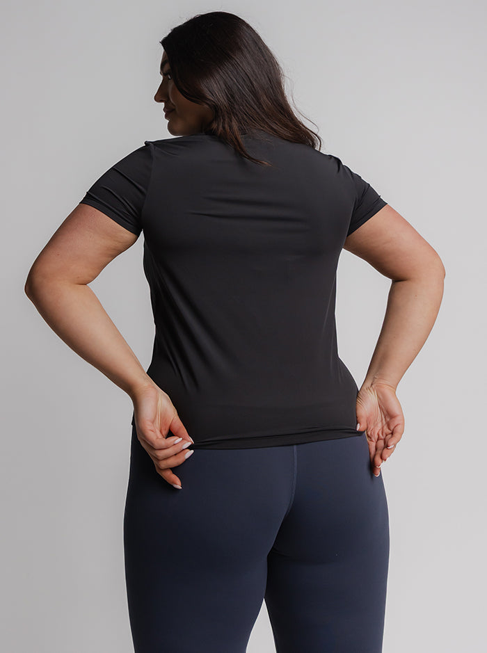 Taylor Run Tee in Black