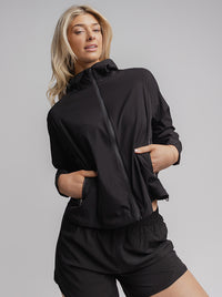 Taylor Run Jacket in Black