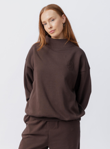 Mock Neck Sweatshirt