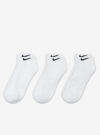 Everyday Cushioned Training Low Socks 3 Pack Unisex