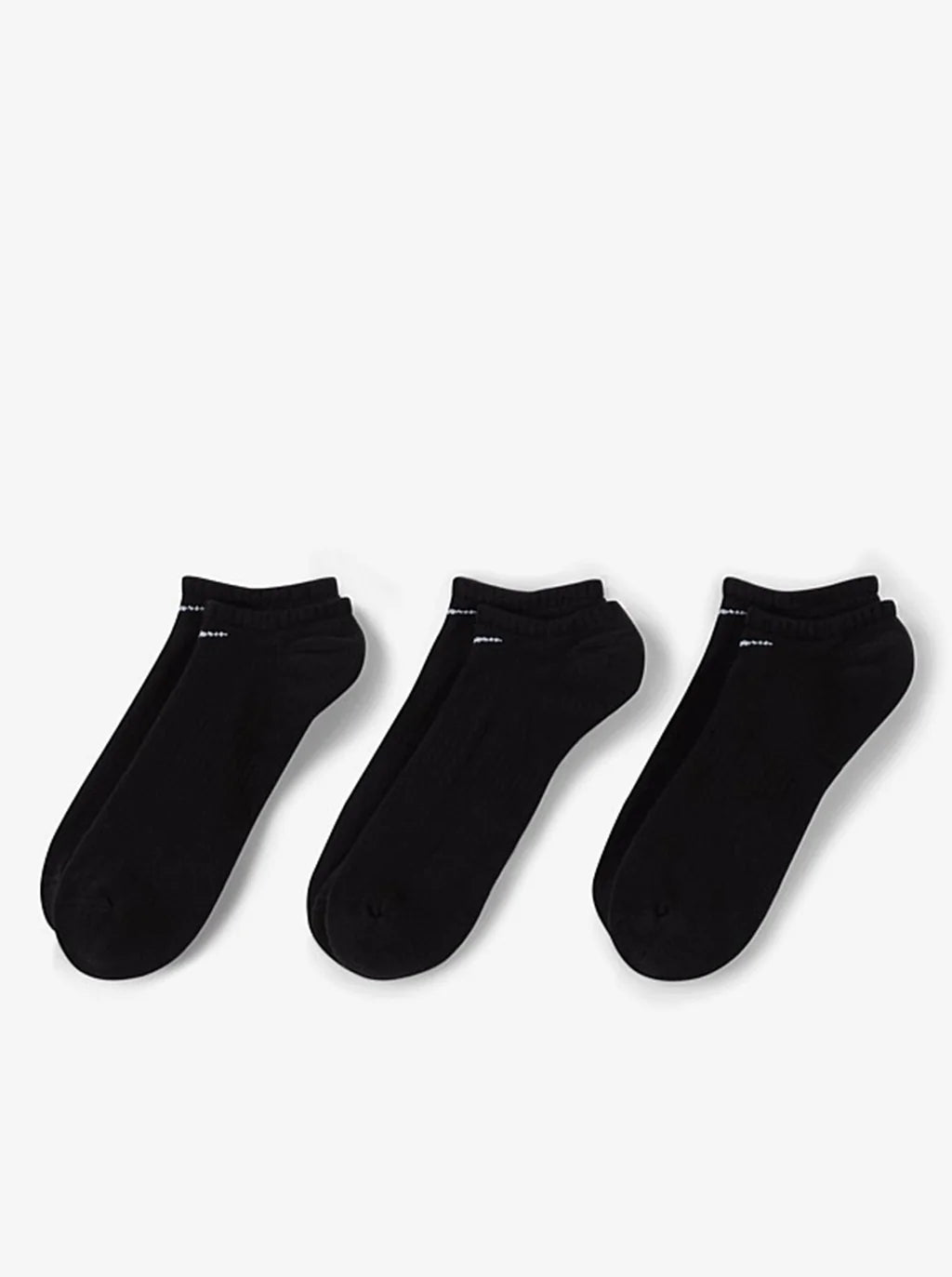 Everyday Cushioned No-Show Socks 3 Pack Unisex