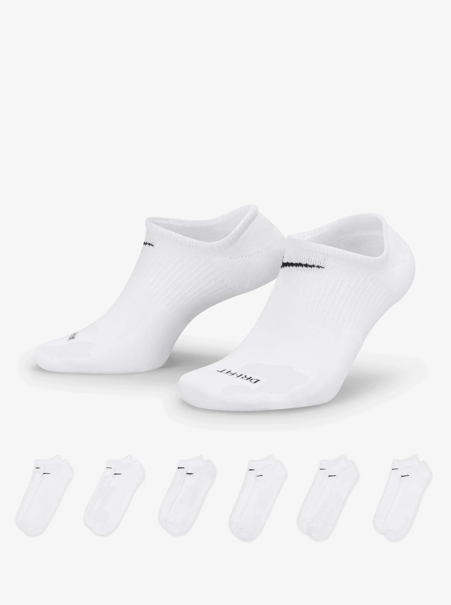 Training No-Show Socks (6 Pairs)