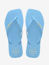 Slim Square Logo Pop-Up Flip Flops Womens