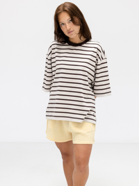 Oversized Stripe Tee