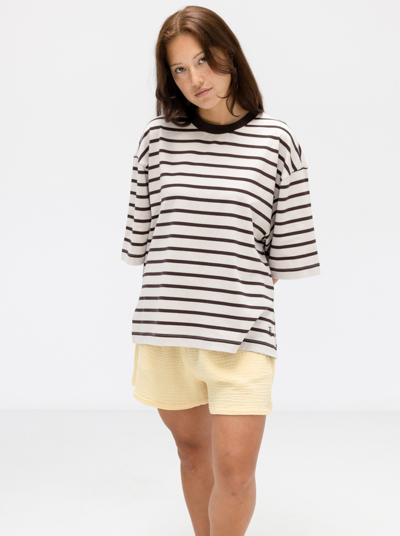 Oversized Stripe Tee
