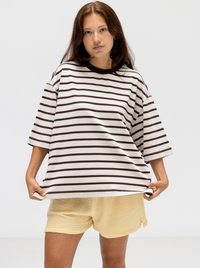 Oversized Stripe Tee