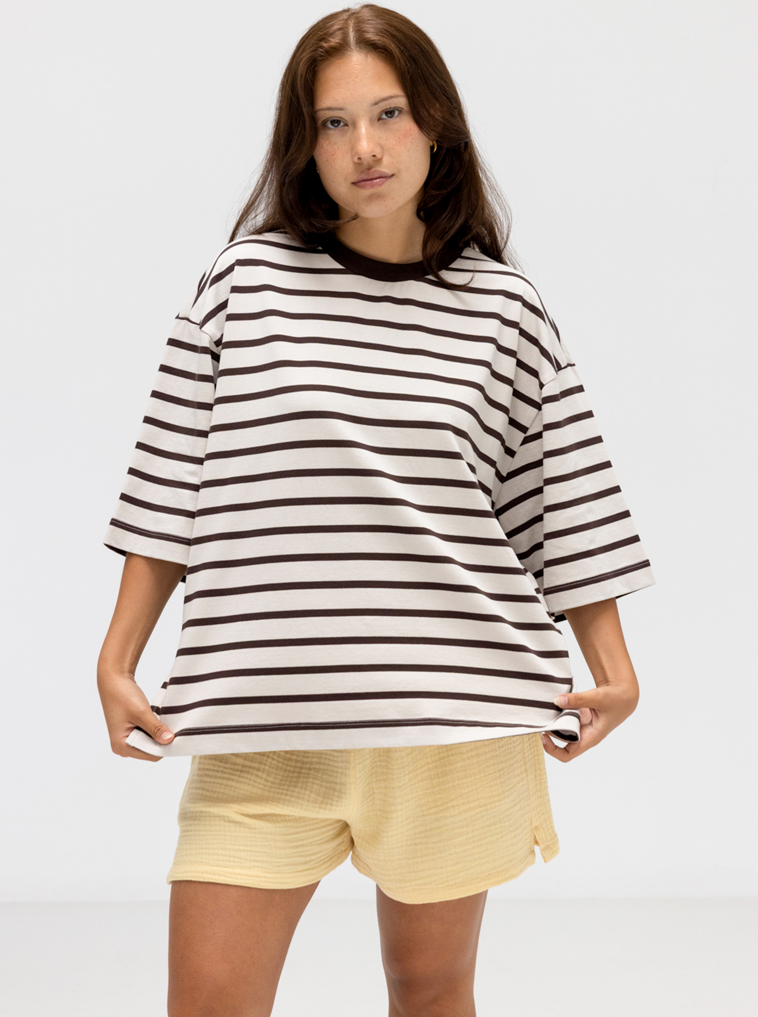 Oversized Stripe Tee